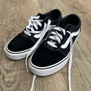 Vans sneakers size women’s 7.5- like new, gently worn once .